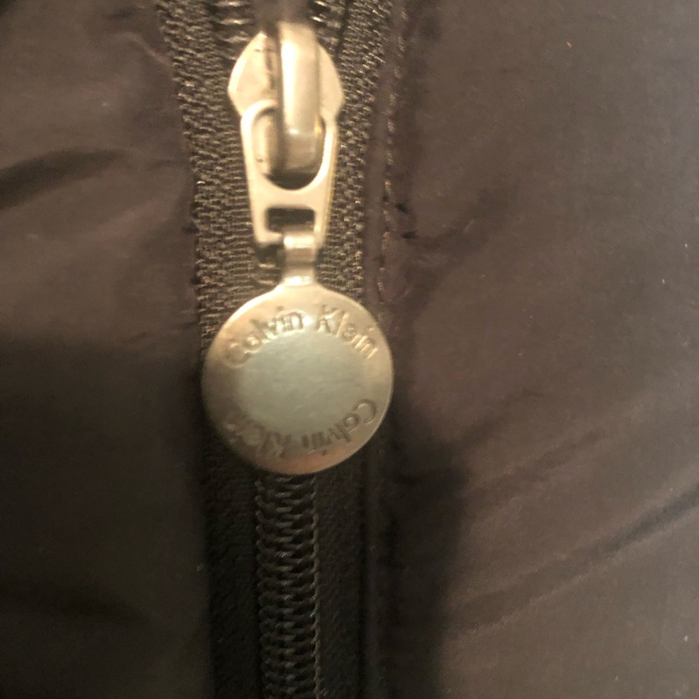 Calvin Klein Black Down Puffer Jacket-PL Signature hardware mint! - Picture 8 of 11